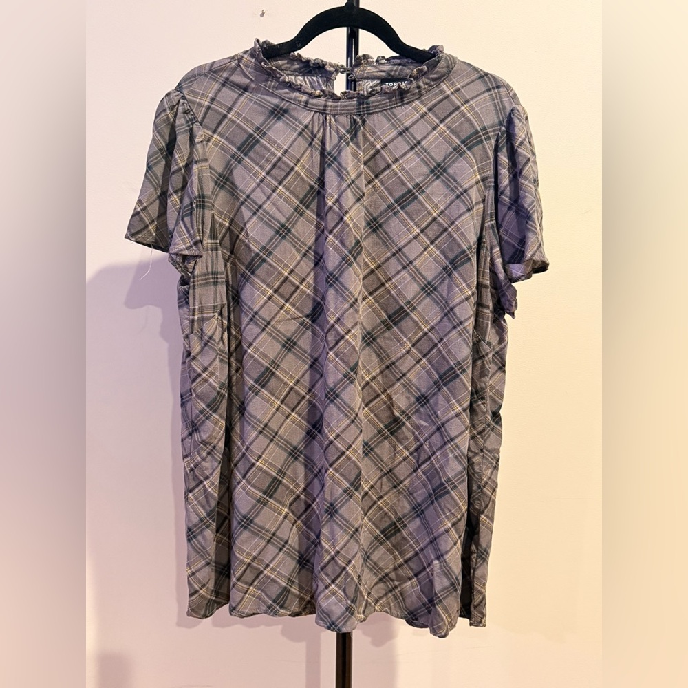 Torrid Plaid Short Sleeve Men's Shirt